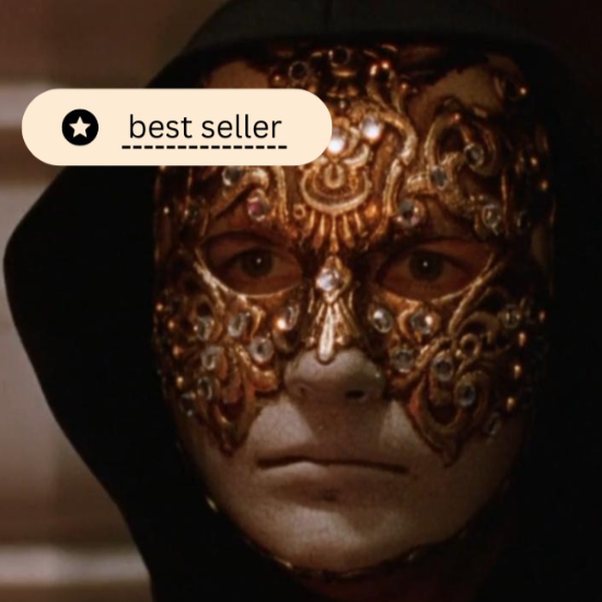 Máscara veneciana de Tom Cruise de la película "Eyes Wide Shut"