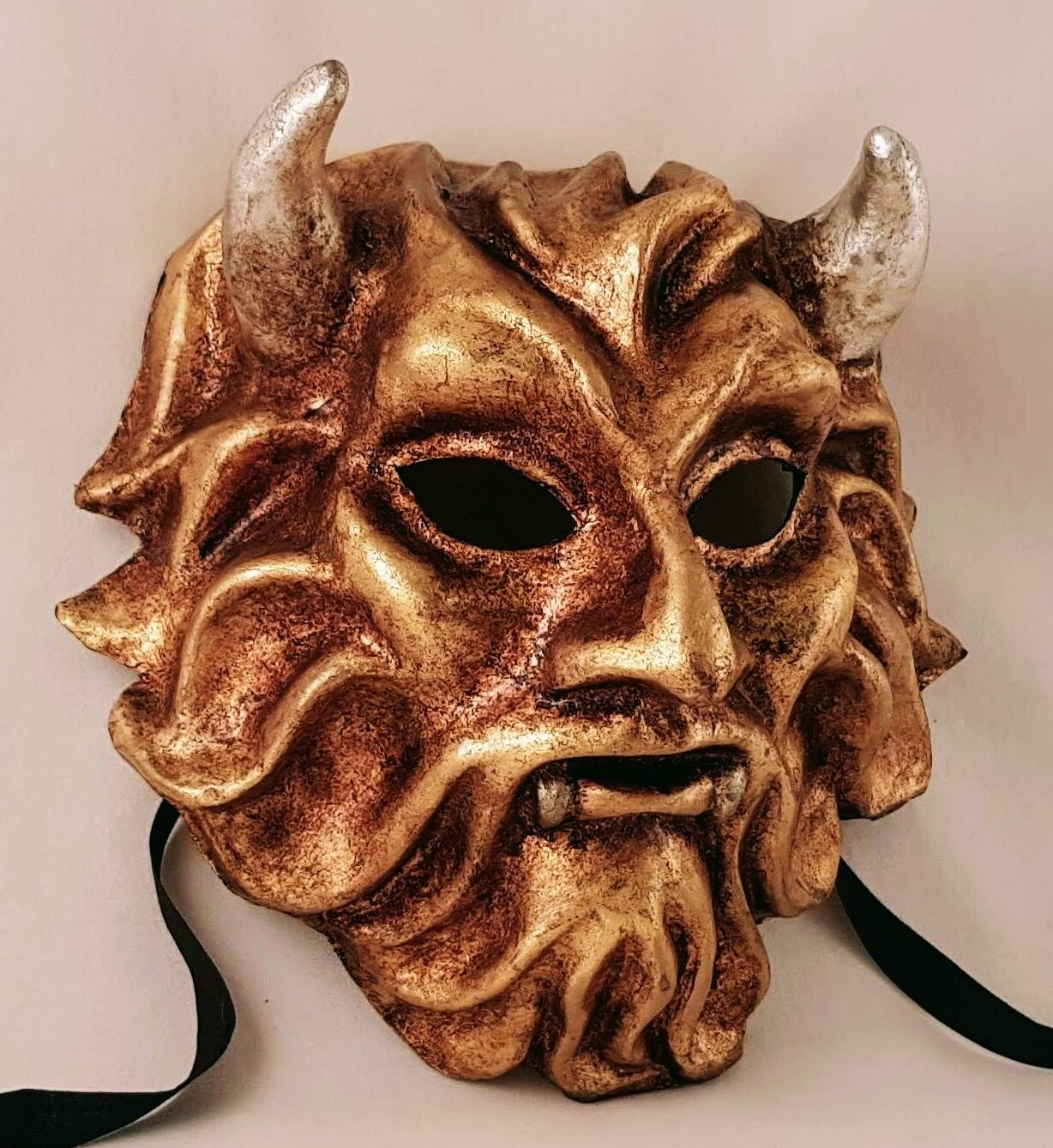 Máscara de diablo Krampus