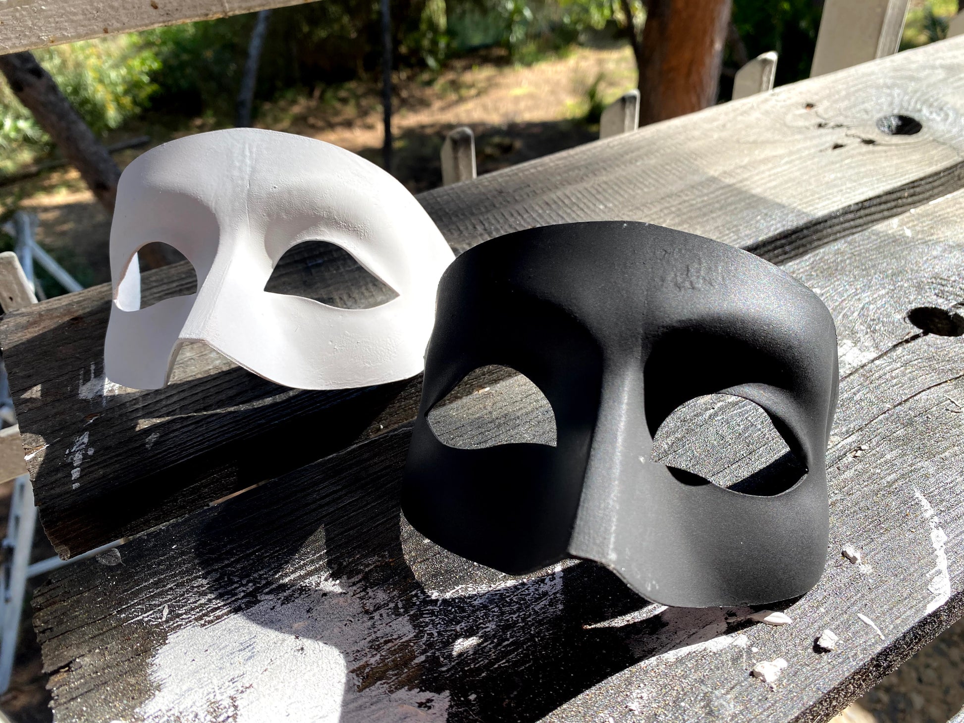 24 x Papier Masks Papier Face Mask Paper Mache Face Masks Plain Masks