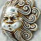 Mask of the Silver Wind Aeolus, divine guardian of the winds Venetian Italian style mask