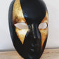 ROMBURY Black and gold Face full mask Venetian style