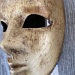Máscara lista - Estilo veneciano Máscara de papel maché hecha a mano Carnaval Cara completa Oro Mujer Hombre