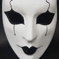 Limited Edition Pierrot's Face Original Venetian Handmade mask Ideal For Halloween Party  Unique Pierrot Mask: One-of-a-Kind Expression
