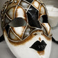 Mask ready - Darwin Full Face Italian Venetian mask Venice Mask, Harlequin Face