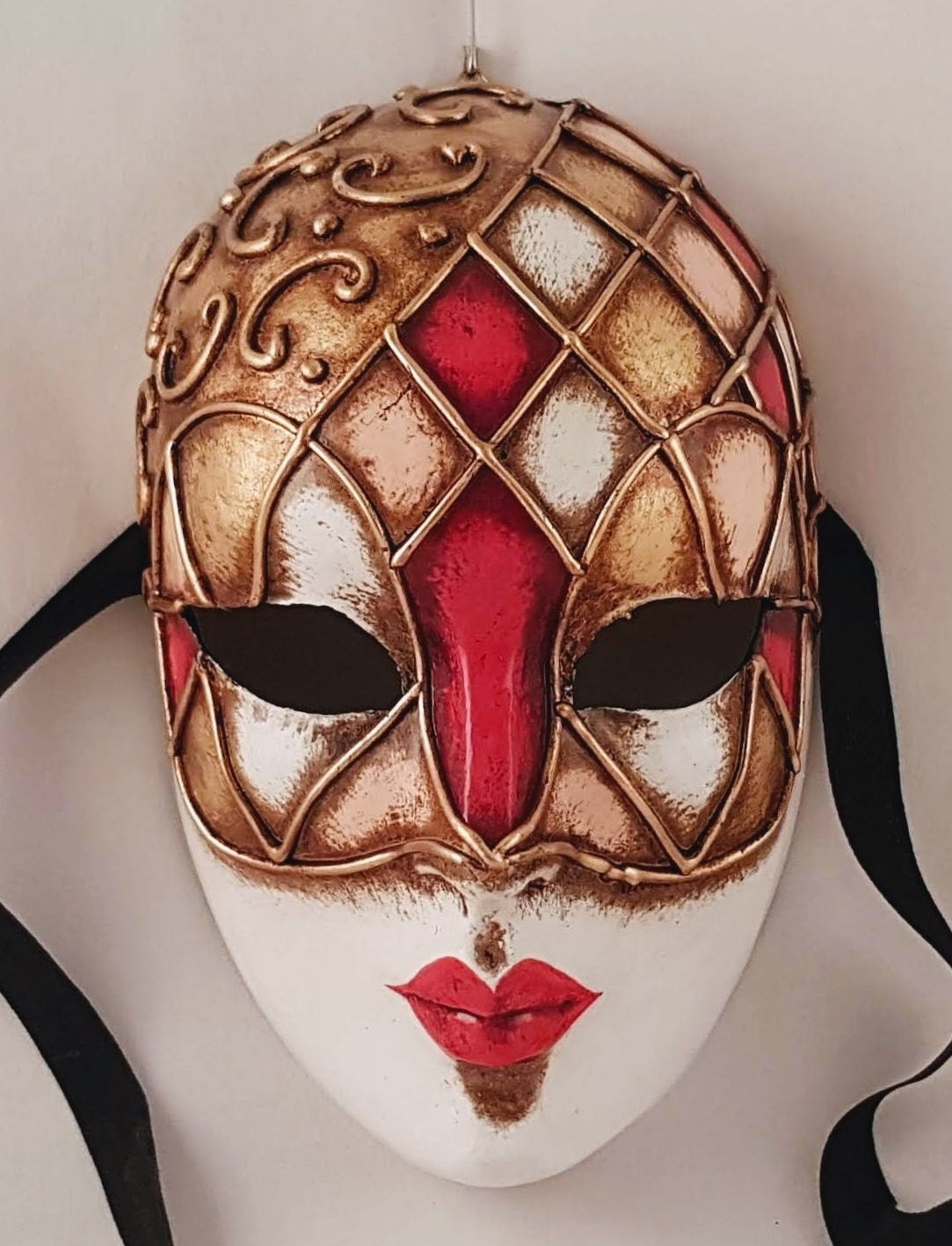 Mask ready - Dallas Full Face Italian Venetian Mask