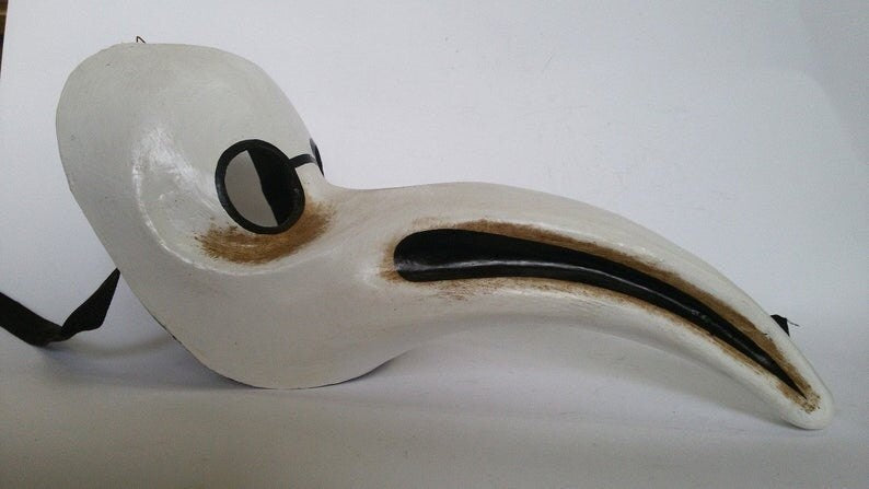Plague Doctor Venetian Style mask Medico della Peste Of the virus