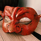 Taurus Mask in papier-mâché, handmade by Italian artisan.