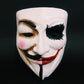 V for Vendetta Original Venetian Joker Mask Halloween Horror Italian Carnival of Venice