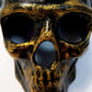 Skull Art made in Italy - Hecho a mano en papel maché Máscaras venecianas originales estilo Steam Punk Tienda veneciana original Vestido de cosplay Halloween
