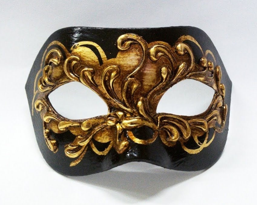 Venetian style mask Colombina model for carnival