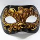 Venetian style mask Colombina model for carnival