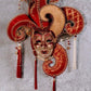 Máscara veneciana para Carnaval - Traje real del siglo 1400