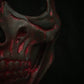 Skull for Halloween Party Scary and Fantastic fun Mask American Horror style