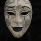 Máscara veneciana original hecha a mano de Pierrot's Face de edición limitada, ideal para fiesta de Halloween