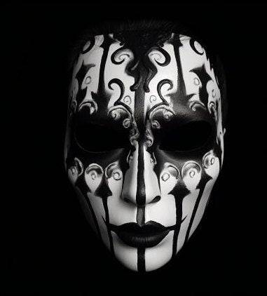 LIMITED EDITION Dia de Los Muertos Death Day mask Italy American Halloween models Dead mask Calavera mask Vibrant Remembrance