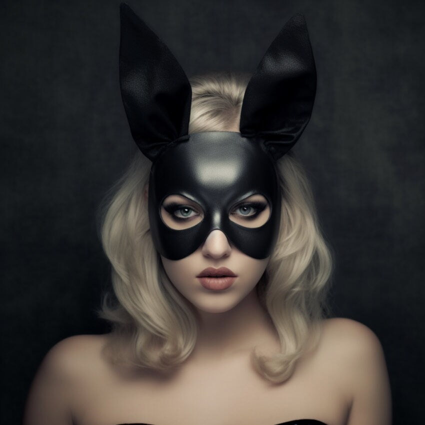 Descubra exquisitas máscaras venecianas, máscara de conejo para mujer, perfectas para fiestas de disfraces y extravagancias de Halloween