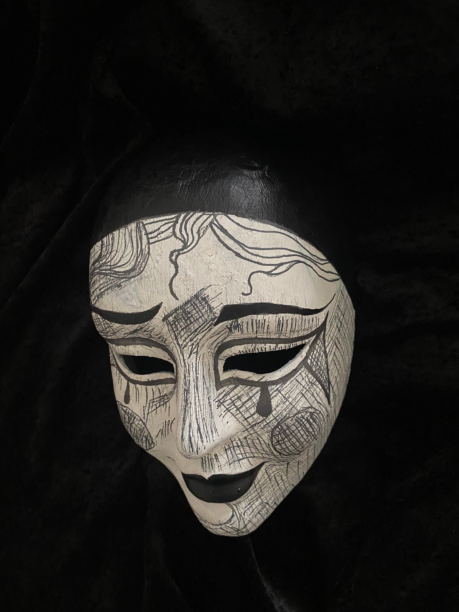 Máscara Veneciana Tristeza