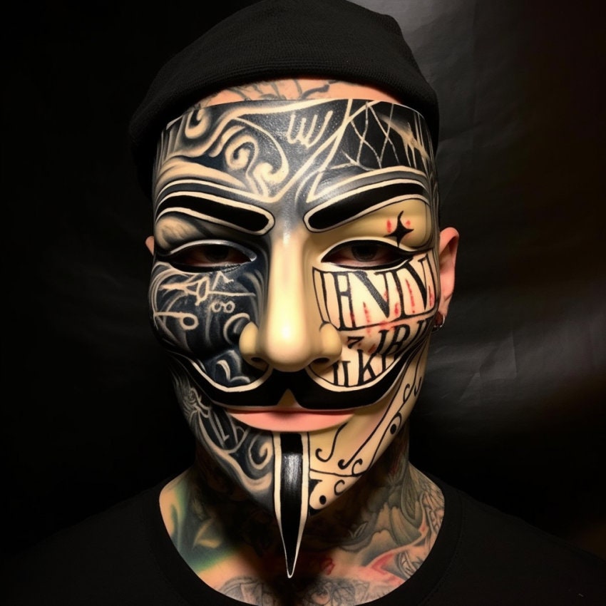 Special LIMITED EDITION Mask ready - Guy Fawkes V For Vendetta Original Mask Paper mask Resin mask Best model V de Venganza