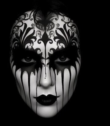 EDICIÓN LIMITADA Día de Los Muertos Máscara del Día de la Muerte Italia Modelos americanos de Halloween Máscara muerta Máscara de Calavera Recuerdo vibrante