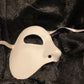 Original Phantom of the opera mask for sale. Venetian Original piece Handmade. Traditional for parties and Halloween Half face Meaning Ghost