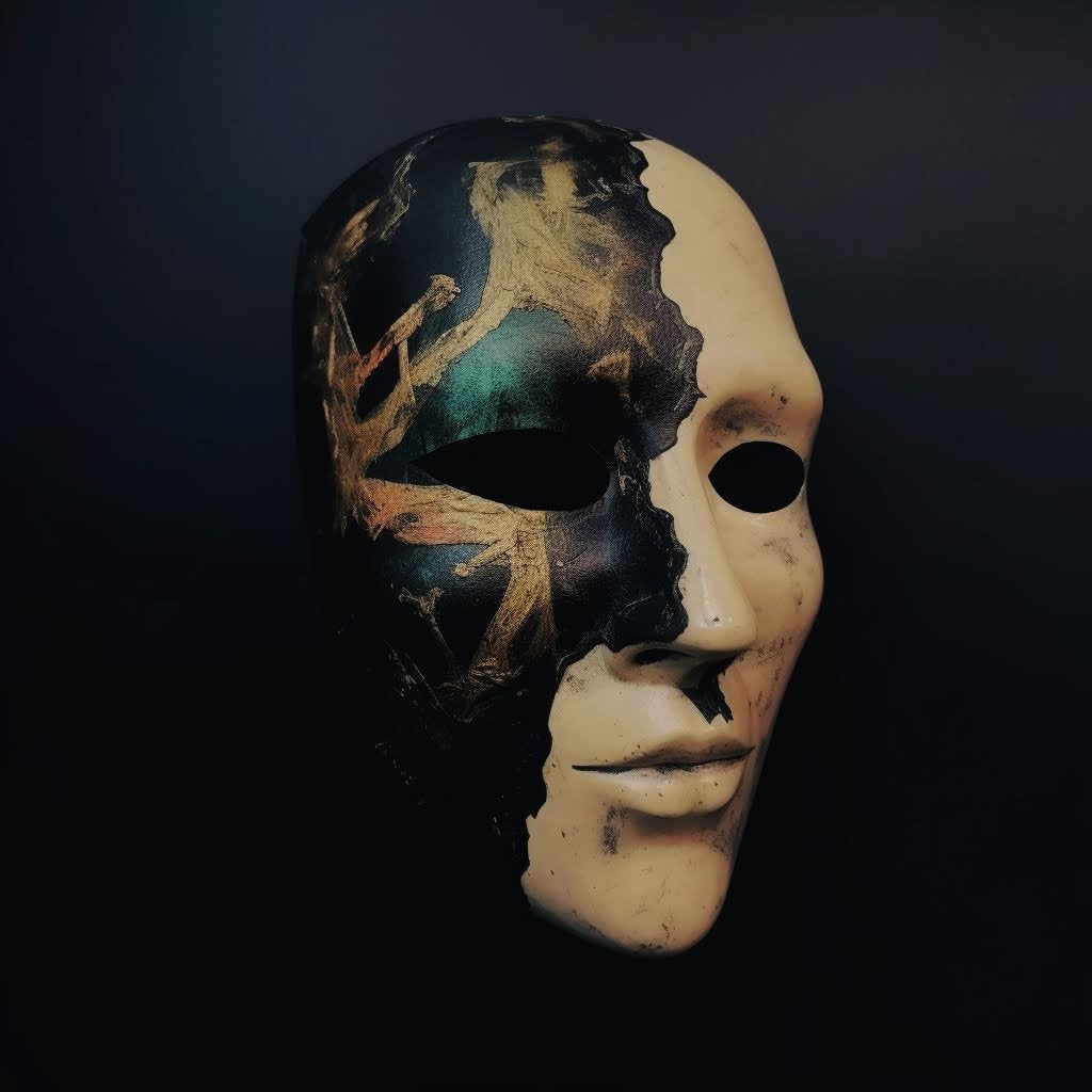 Máscara veneciana: Edición especial limitada: ¡exquisita y única! Hecho a mano
