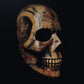 Arte del cráneo Media máscara Guerrero del cráneo Asesino Muerte Asesino Destripador