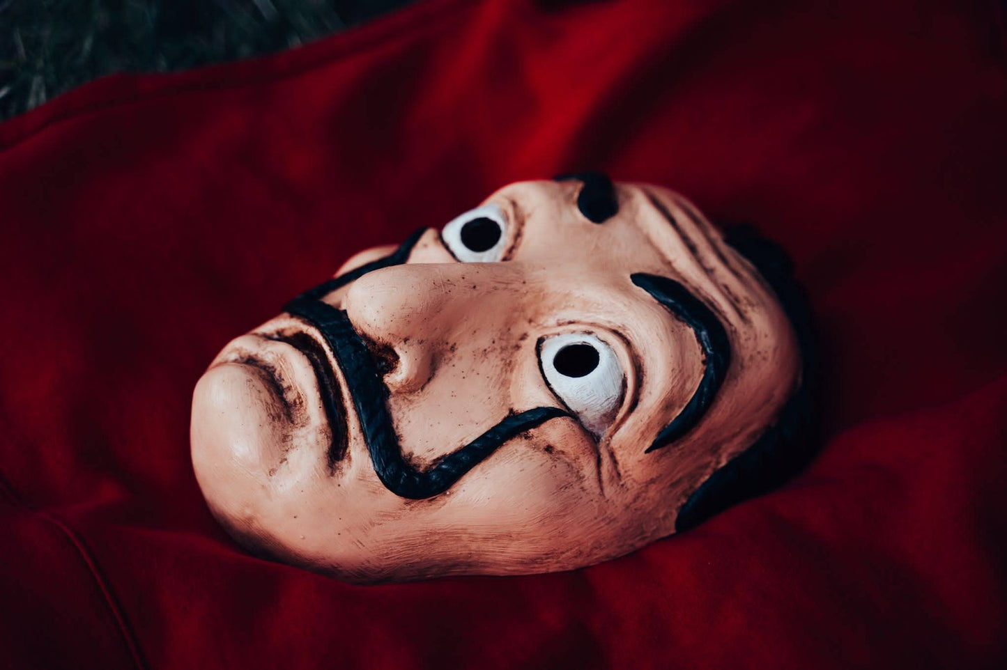 LIMITED EDITION Dalì Art Made to order. Dali mask. Dali art. Masquerade mask. Halloween mask. Original art Mask Venetian mask Italian - Maxi