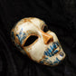 Máscara del día de los muertos del patrón original del día de los muertos en México